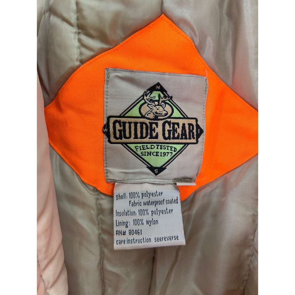 Guide Gear Camo Hunting Bib Overalls 2XL Blaze Orange - Picture 9 of 12
